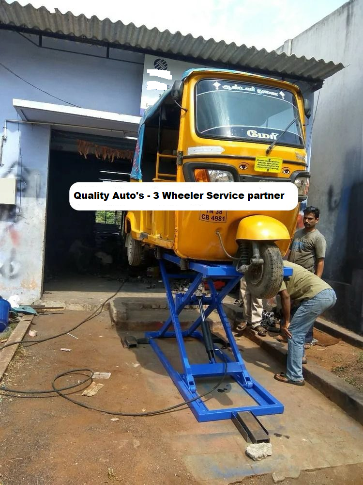 TVS Three-Wheeler at Quality Auto's Chidambaram