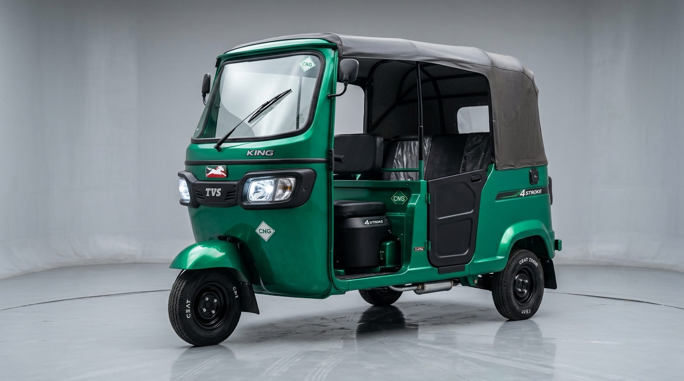 TVS King CNG 3-Wheeler